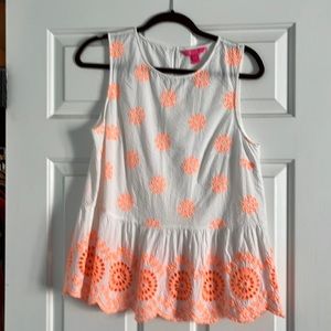 Lilly Pulitzer summer top.